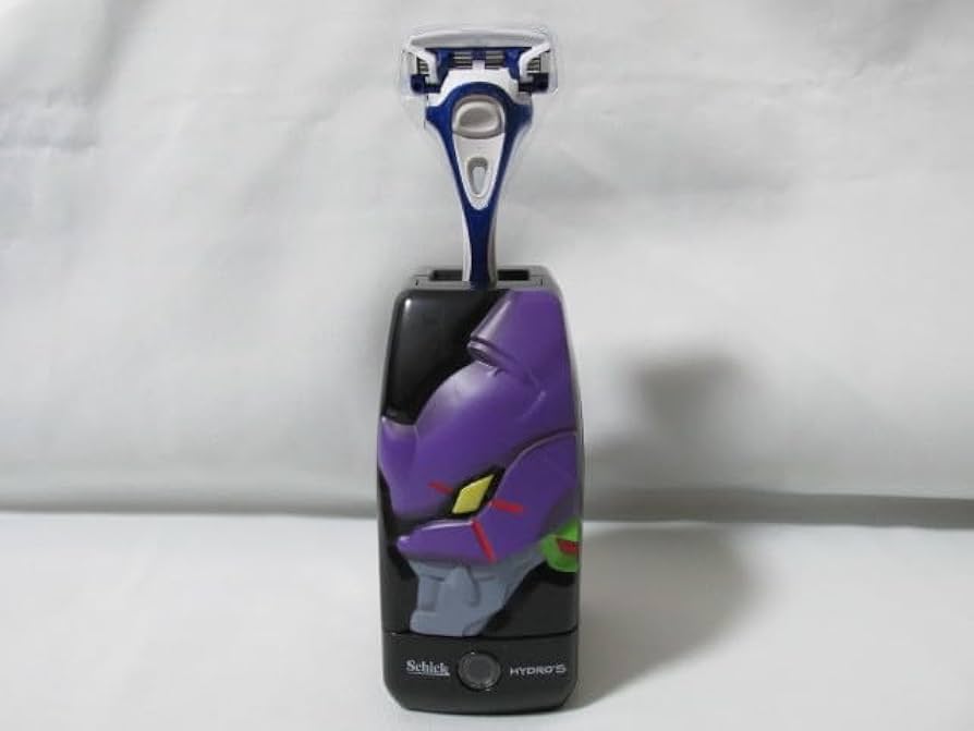 エヴァンゲリオン　シェーバー　海外限定　日本非売品　電気　髭剃り　レア　eva エヴァンゲリオン シェーバー 海外限定 日本非売品 電気 髭剃り